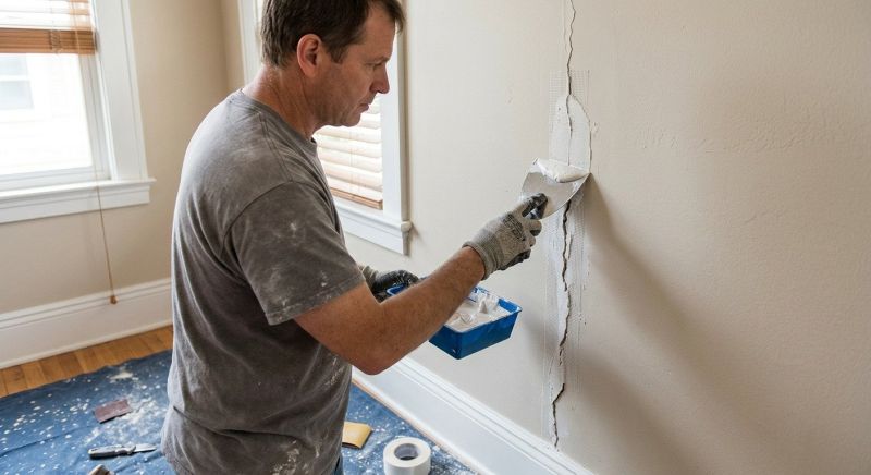 Ceiling Crack Repair in Alpharetta, GA