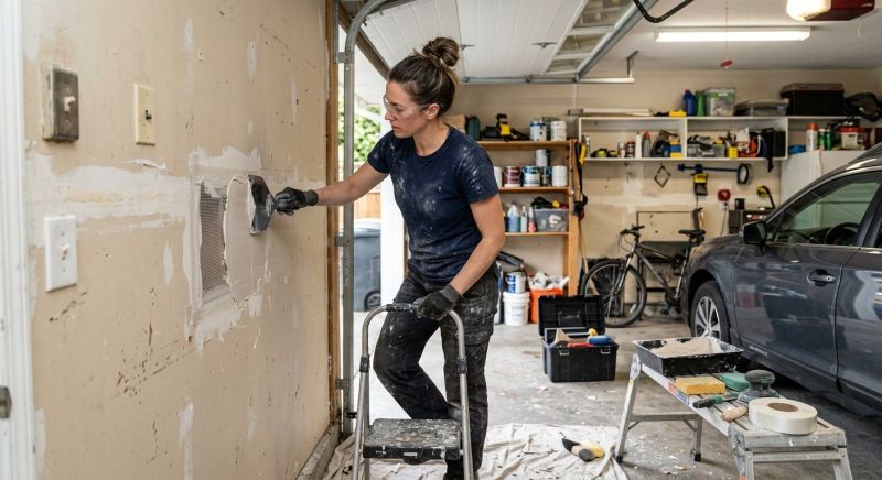 Basement Drywall Repair in Olathe, KS