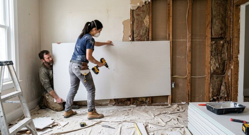 Ceiling Drywall Replacement in Alpharetta, GA