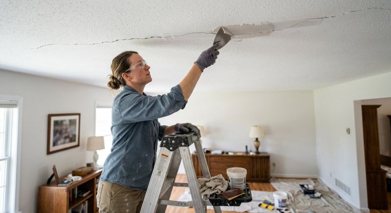 Ceiling Water Damage Repair in Olathe, KS