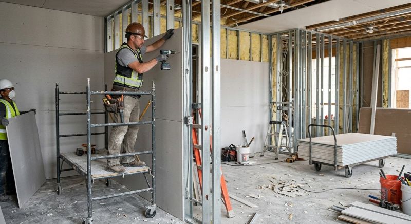 Drywall Construction in Wilmington, NC