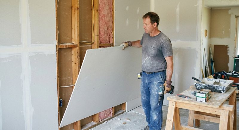 Gypsum Board Repair in Wilmington, NC