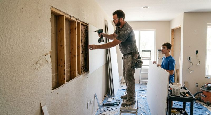 Kitchen Drywall Installation in Wilmington, NC