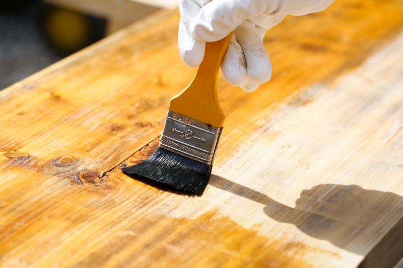 Rail Staining in Waco, TX