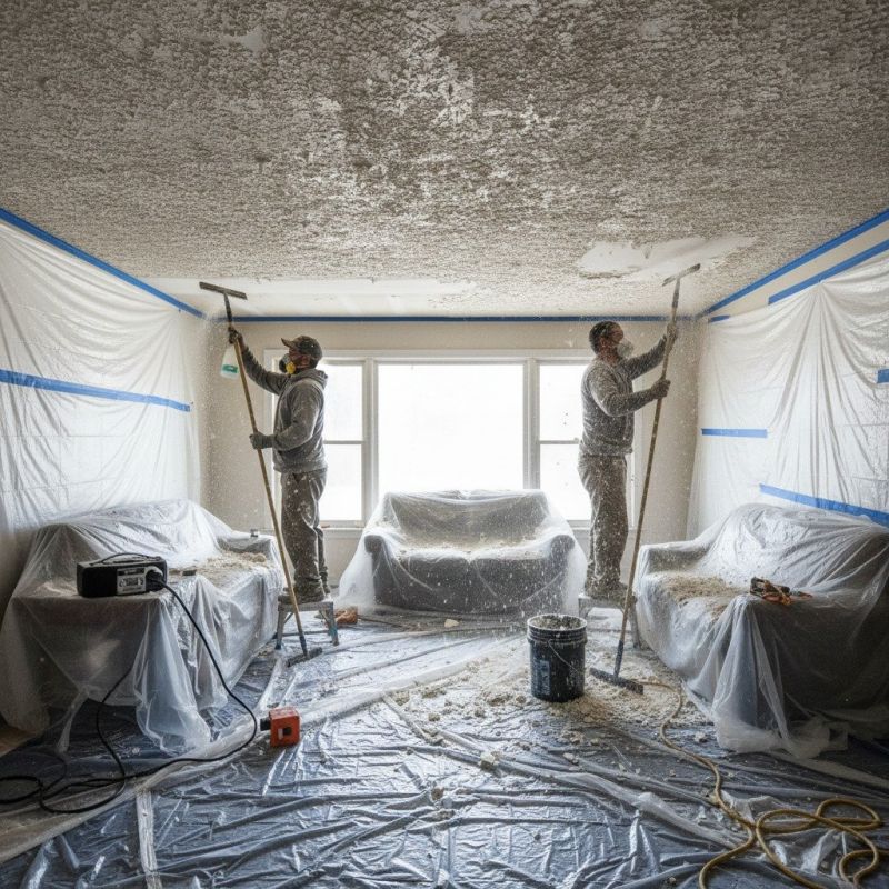 Stipple Ceiling Removal in Waco, TX