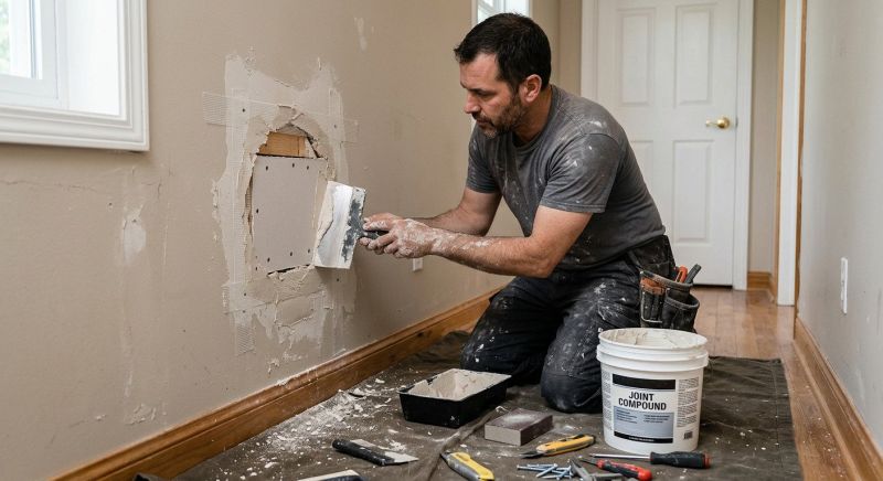 Wallboard Repair in Conroe, TX
