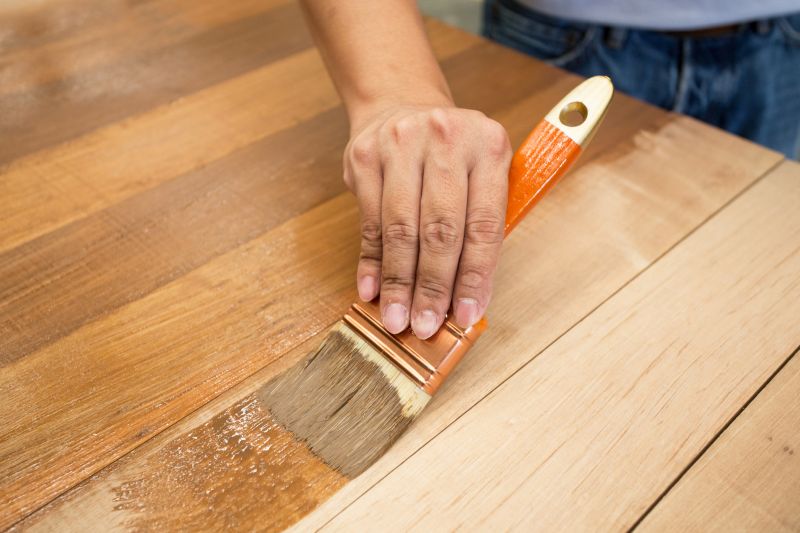 Wood Mantel Staining in Waco, TX